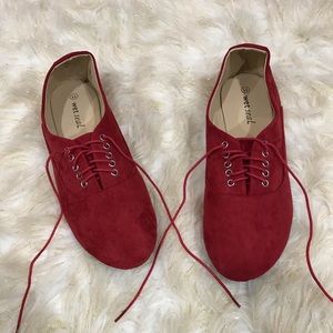 Wet Seal Shoes - Red flats Wet Seal Shoes - Red flats